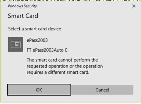 smart card error in digital signature|Windows Security Pop up: Smart card cannot perform requested .